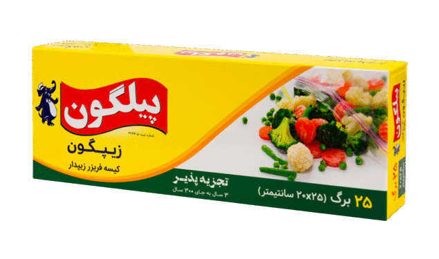 کیسه فریزر زیپگون متوسط- پیلگون