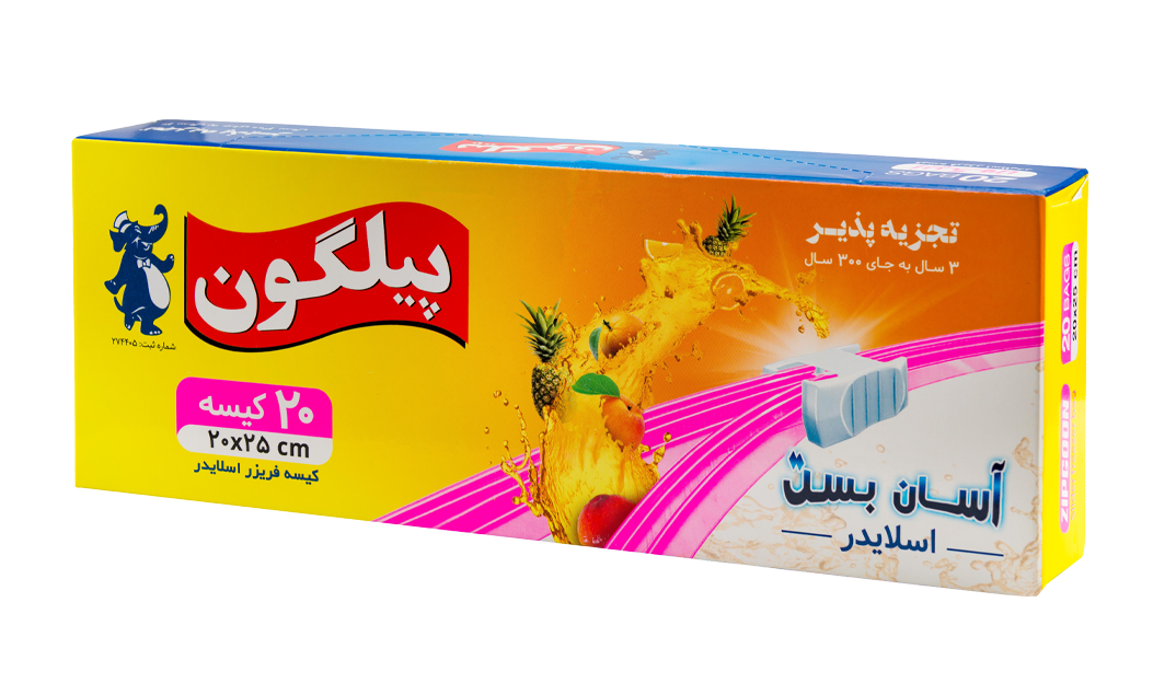 کیسه زیپگون اسلایدر متوسط