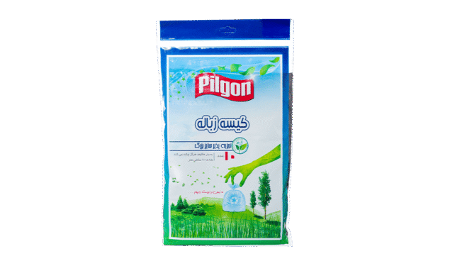 کیسه زباله رولی دوخت ستاره ای مشکی