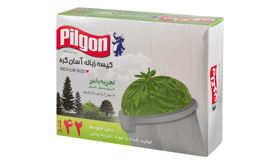 کیسه زباله آسانگره سبز