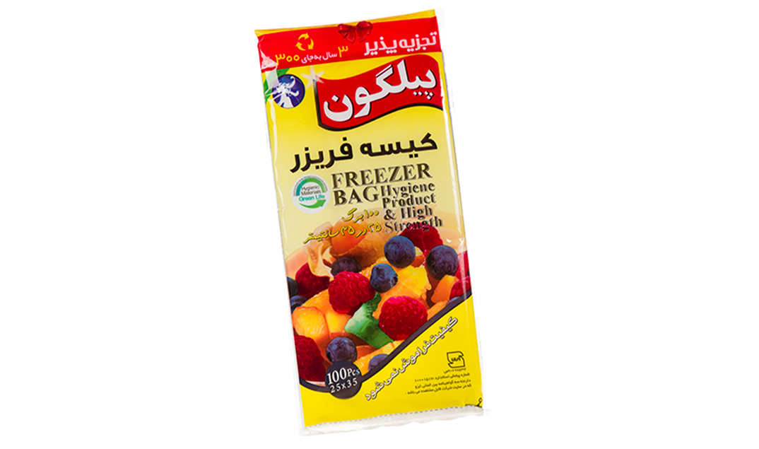 کیسه فریزر ۱۰۰ برگ